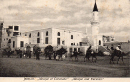 Arabie Saoudite - Arabia - Jeddah - Mosque Et Caravane And Caravan - Saoedi-Arabië