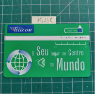 PORTUGAL PHONECARD USED PTo23R O SEU LUGAR... - Portugal