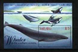 REPUBLIC OF SOUTH AFRICA, 1998, MNH Stamp(s) In MS Blue Whale,    Block Nr. 71,  F3749 - Unused Stamps