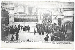 CPA Bruxelles, Funérailles De S. A. R. Mgr Le Comte De Flandre - Feiern, Ereignisse