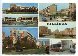 RILLIEUX MULTIVUES SUPERMARCHE CASINO MAISON DES JEUNES ET DE LA CULTURE DES ALLAGNIERS HLM 1972 - Rillieux La Pape