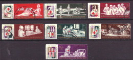 Burundi 492 T/m 498 Used Red Cross (1969) - Gebraucht