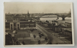 Düsseldorf, Gesamtanblick, Partie Am Rhein, Raddampfer, 1935 - Duesseldorf