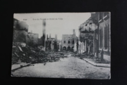 PH 353 - Province De Liège - Visé - Rue Du Perron Et Hôtel De Ville - Collection Artistique  - Ruines Guerre 14-18 - Visé