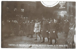 CPA Bruxelles, Funérailles Nationales Du Cardinal Mercier - Fêtes, événements