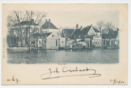 09- Prentbriefkaart Zaandijk 1900 - Zaanstreek