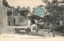 CPA 84 0010 ANSOUIS - Entrée Du Château - écrite Et Circulée - Ansouis