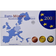 République Fédérale Allemande, Coffret, 2003, Hambourg, Proof, FDC - Allemagne