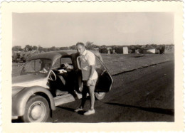 Voyage En Brousse à 50 Km De Bamako ( Photo 6x9 Originale Avec Mr Fiol En 1959 - Mali