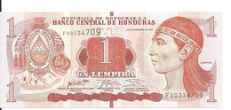 HONDURAS 1 LEMPIRA 2016 UNC P 96 C - Honduras