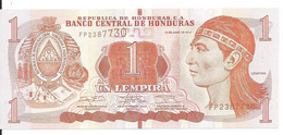 HONDURAS 1 LEMPIRA 2014 UNC P 96 B - Honduras