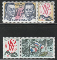 SLOVAQUIE - N°165/6 ** (1994) - Unused Stamps