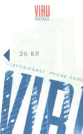 Estonia:Used Phonecard Viru Hotel 25 Kr, VOIMASSA 12/98 - Estonia