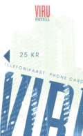 Estonia:Used Phonecard Viru Hotel 25 Kr, VOID. 12/99 - Estland