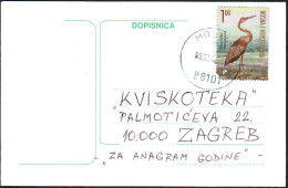 BOSNA & H. -  POST MOSTAR - CRANES - 1999 - Grues Et Gruiformes