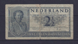 NETHERLANDS - 1949 21/2 Gulden Circulated Banknote - 2 1/2  Florín Holandés (gulden)