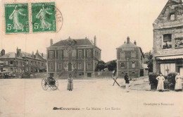 76 - ENVERMEAU _S25653_ La Mairie - Les Ecoles - En L'état Décollée - Envermeu