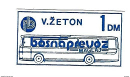 *bosnia- Bosnaprovoz Maglaj 1 DM   Ref25 - Bosnia And Herzegovina