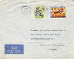 BELGIAN CONGO - AIRMAIL 1959 LEOPOLDVILLE - MUNCHBERG/DE /4474 - Covers & Documents