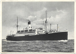 Postcard - Germany, Twin-Screw Steamer Cap Norte And Antonio Delfino, N°185 - Ferries