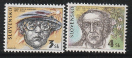 SLOVAQUIE - N°208/9 ** (1996) - Unused Stamps