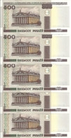 BIELORUSSIE 500 RUBLEI 2000(2011) UNC P 27 B ( 5 Billets ) - Wit-Rusland