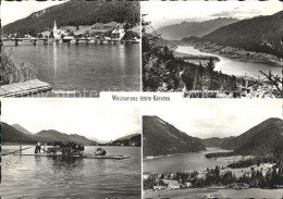 71927543 Weissensee Kaernten Techendorf Pferdewagen Auf Floss Weissensee Kaernte - Weissensee