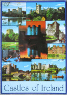 IRLAND UK UNITED KINGDOM DUBLIN MAP CASTELS PC CP AK KARTE CARD POSTKARTE POSTCARD ANSICHTSKARTE CARTOLINA CARTE POSTALE - Verzamelingen & Kavels