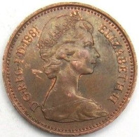 Pièce De Monnaie 1 Penny  1981 (2) - 1 Penny & 1 New Penny