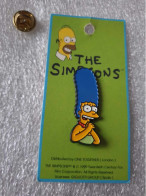 Pin's The Simpson's - One Together London 1999 (pin's Non époxy, Sur Carton Vert) - Films