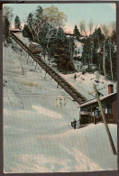 Elevator Of The Montmorency Falls Near Quebec. See Ticket Official. Train De Montagne.  - Cataratas De Montmorency