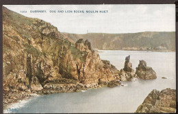 Guernsey - Moulin Huet - Dog And Lion Rocks - Le Lion Et Le Chien, Phare, Leuchtturm, Lighthouse - Guernsey