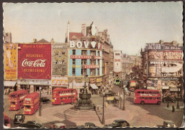 London Piccadilly Circus - Coca Cola - Guinness - Schweppes - Wrighley's Chewing Gum - Piccadilly Circus