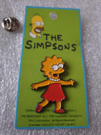 Pin's The Simpson's - One Together London 1999 (pin's Non époxy, Sur Carton Vert) - Kino