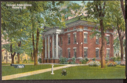 Carnegie Public Library, Centralia Illinois - Old Canon In The Garden - Sonstige & Ohne Zuordnung