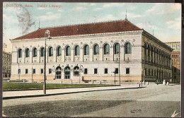 Boston, MA - Public Library - 1909 - Boston