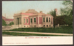 San Jose - California - Carnegie Library 1908 - San Jose