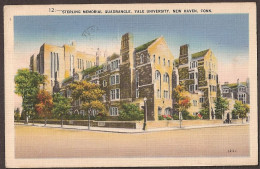 New Haven, Connecticut - Sterling Memorial Quadrangle, Yale University 1940 - New Haven