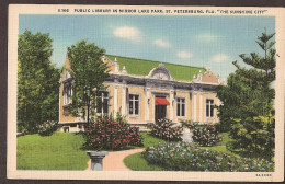 Florida, St. Petersburg - Public Library In Mirror Lake Park - St Petersburg