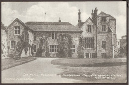 Carisbrooke 1934 -the Royal Residence & Banqueting Hall, Carisbrooke Castle. Ile Of Wight - Otros & Sin Clasificación