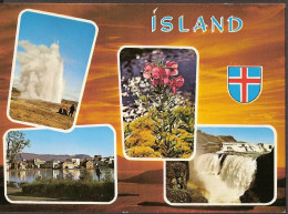 Geysir, Geyser, Gullfoss, Reykjavik, Eyrarrós - Islandi, Iceland, Ijsland - Islande