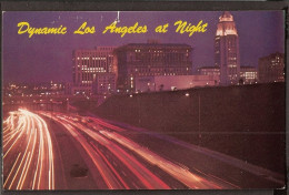 Los Angeles At Night - Harbor Freeway - Los Angeles