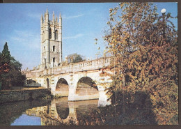 Oxford - Magdalen Tower And Bridge - Oxford