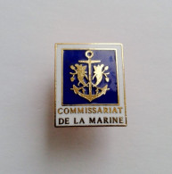 Pin's Commissariat De La Marine - Police