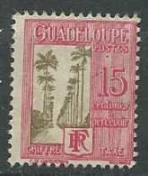 Guadeloupe - TAXE - Yvert N°29 (*)     -  Ax 15809 - Strafport