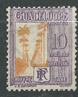 Guadeloupe - TAXE - Yvert N°28 Oblitéré   -  Ax 15810 - Portomarken