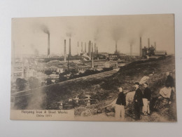 Hanyang Iron & Steel Works, China 1911. Signé Par Le Père De La Industrie En Chine. Le Luxembourgeois Eugène Ruppert - Chine