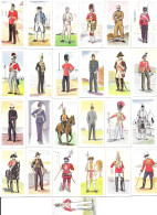 BW75 - SERIE COMPLETE 25 CARTES PROPRETS - BRITISH UNIFORMS - Uniformes