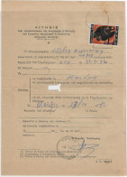 Greece 1972, Pmk ΜΑΝΔΡΑ / MANDRA On Post Form Of Money Order For Special Use. FINE. - Briefe U. Dokumente