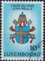 Luxemburg - Besuch Von Papst Johannes Paul II. (MiNr: 1124) 1985 - Gest Used Obl - Gebraucht